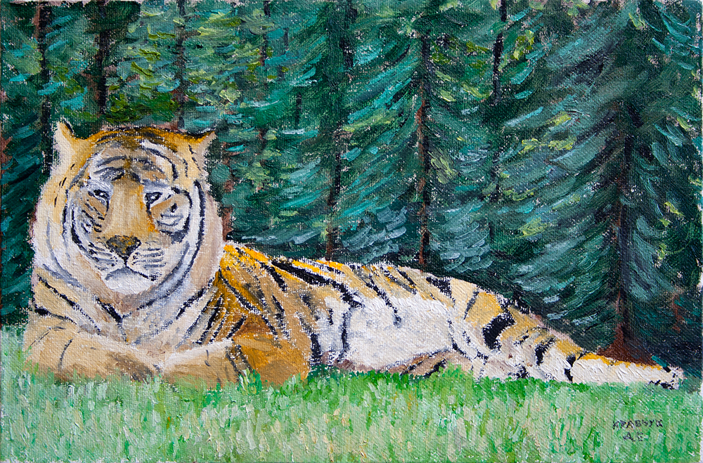Картина - "Тигр"